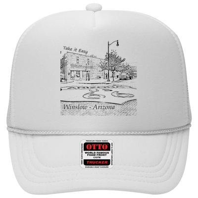 Winslow Arizona Az Us 66 Take It Easy Est. 1926 Mother Road Trucker Hat