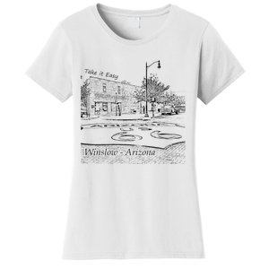 Winslow Arizona Az Us 66 Take It Easy Est. 1926 Mother Road Women's T-Shirt