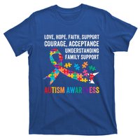 World Autism Awareness Day Month Acceptance Autism Rainbow Gift T-Shirt