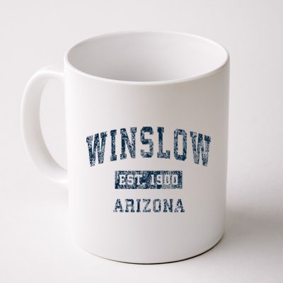 Winslow Arizona Az Vintage Sports Mug