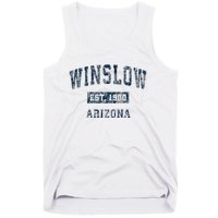 Winslow Arizona Az Vintage Sports Tank Top