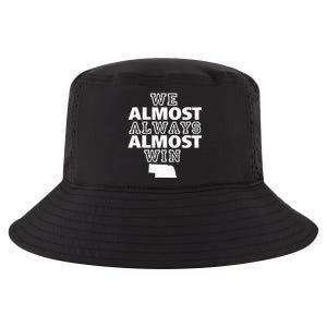 We Almost Always Almost Win Nebraska Map Cool Comfort Performance Bucket Hat