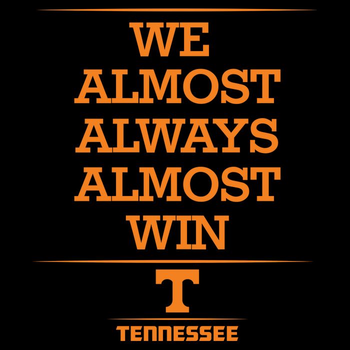 We Almost Always Almost Win Tennessee Zip Tote Bag
