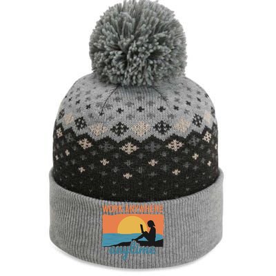 Work Anywhere Anytime The Baniff Cuffed Pom Beanie