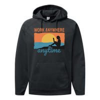 Work Anywhere Anytime Performance Fleece Hoodie