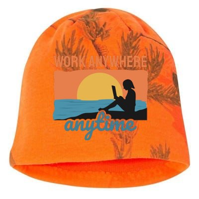 Work Anywhere Anytime Kati - Camo Knit Beanie