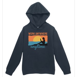 Work Anywhere Anytime Urban Pullover Hoodie