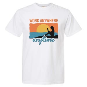 Work Anywhere Anytime Garment-Dyed Heavyweight T-Shirt