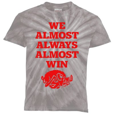 We Almost Always Almost Win Apparel Kids Tie-Dye T-Shirt