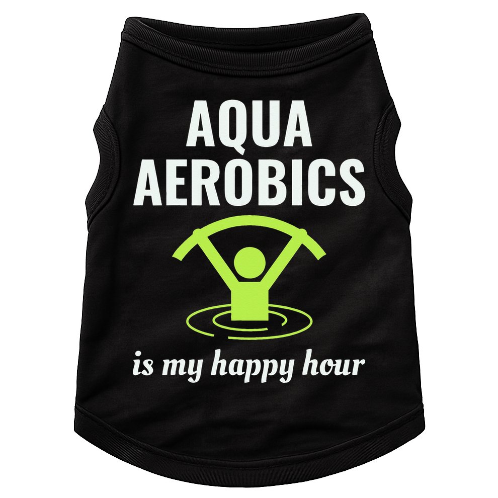 Water Aerobics Aquatic Fitness Aqua Exercise Workout Funny Doggie Tank