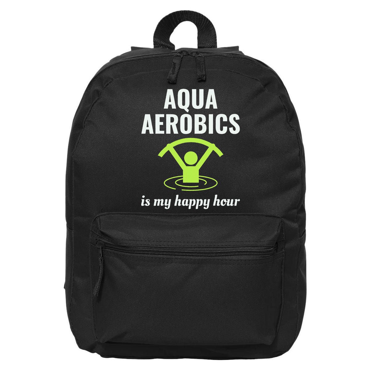 Water Aerobics Aquatic Fitness Aqua Exercise Workout Funny 16 in Basic Backpack