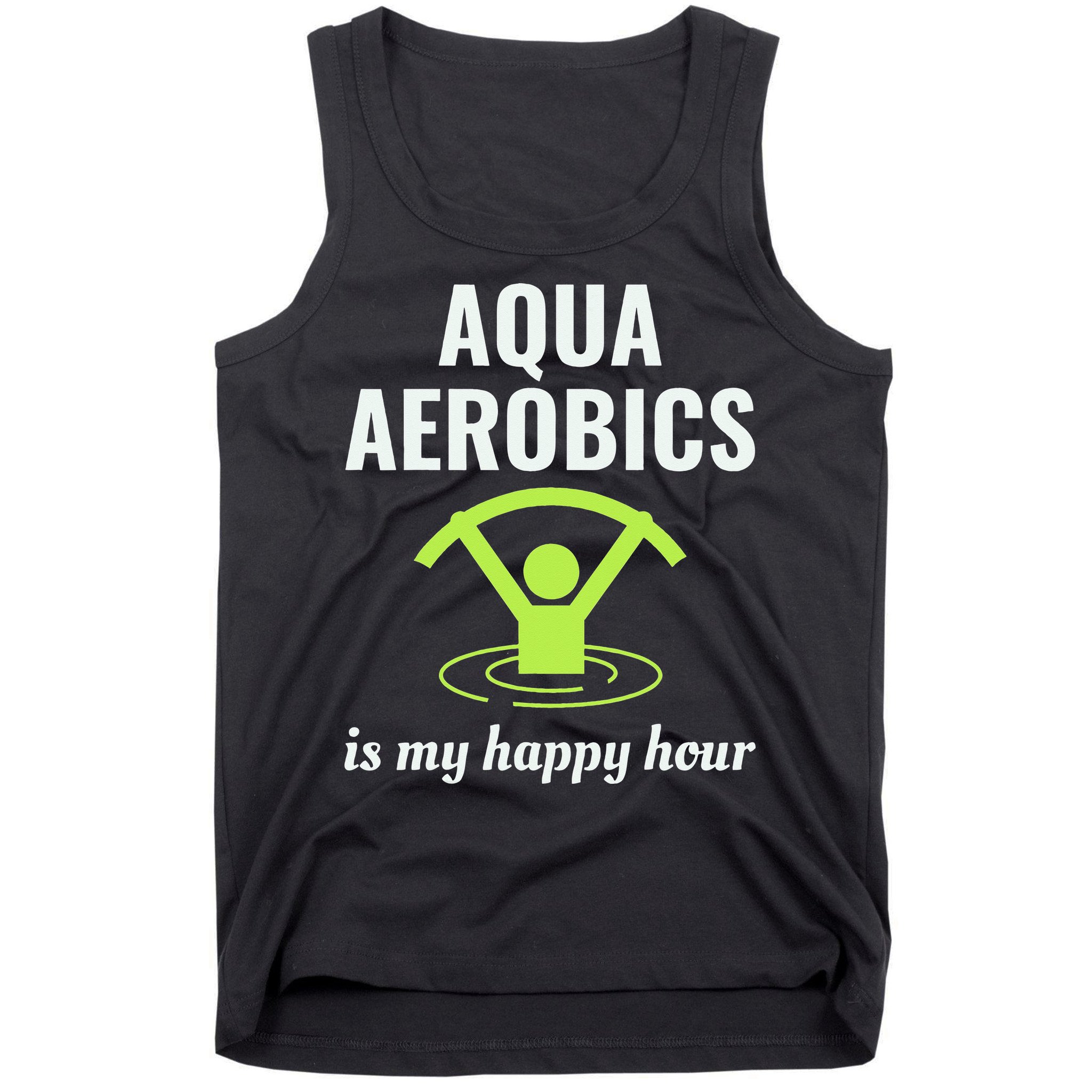 Water Aerobics Aquatic Fitness Aqua Exercise Workout Funny Tank Top