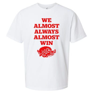 We Almost Always Almost Win Apparel Sueded Cloud Jersey T-Shirt