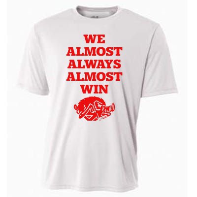 We Almost Always Almost Win Apparel Cooling Performance Crew T-Shirt