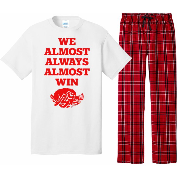 We Almost Always Almost Win Apparel Pajama Set