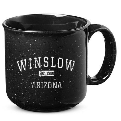 Winslow Arizona Az Vintage 15oz Campfire Ceramic Mug