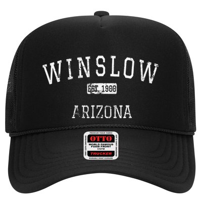 Winslow Arizona Az Vintage Trucker Hat
