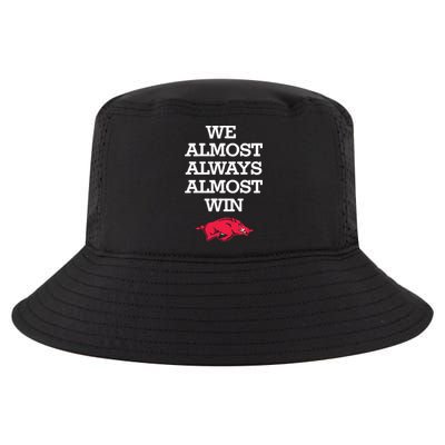 We Almost Always Almost Win Arkansas Cool Comfort Performance Bucket Hat