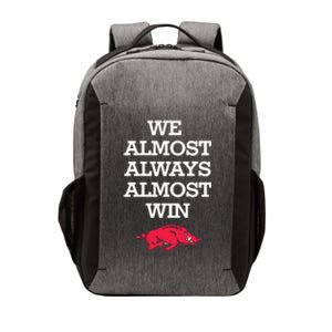 We Almost Always Almost Win Arkansas Vector Backpack