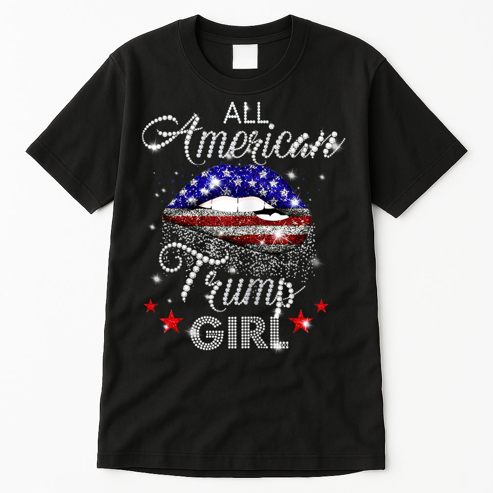 Womens All American Trump Girl Tall T-Shirt