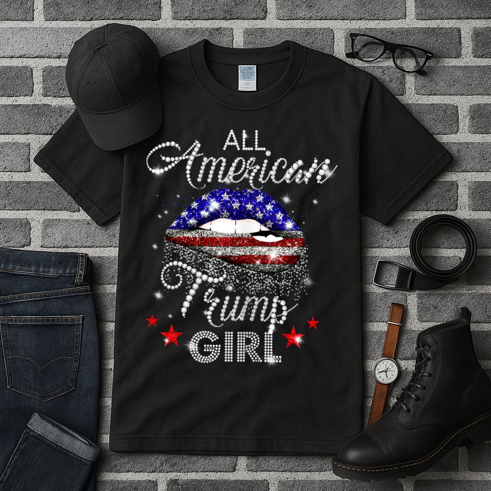 Womens All American Trump Girl Tall T-Shirt