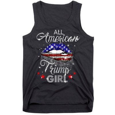 Womens All American Trump Girl Tank Top