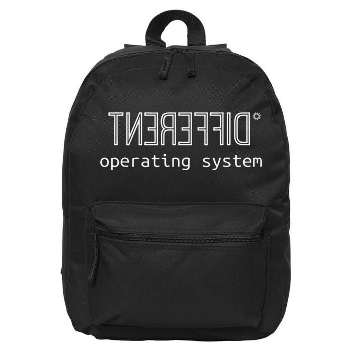 Witty Autism Awareness Computing Different Operating 16 in Basic Backpack
