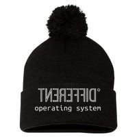 Witty Autism Awareness Computing Different Operating Pom Pom 12in Knit Beanie