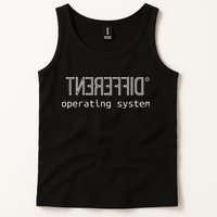 Witty Autism Awareness Computing Different Operating Tank Top