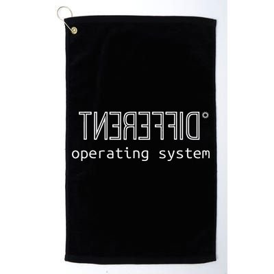 Witty Autism Awareness Computing Different Operating Golf Towel