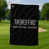 Witty Autism Awareness Computing Different Operating Golf Towel