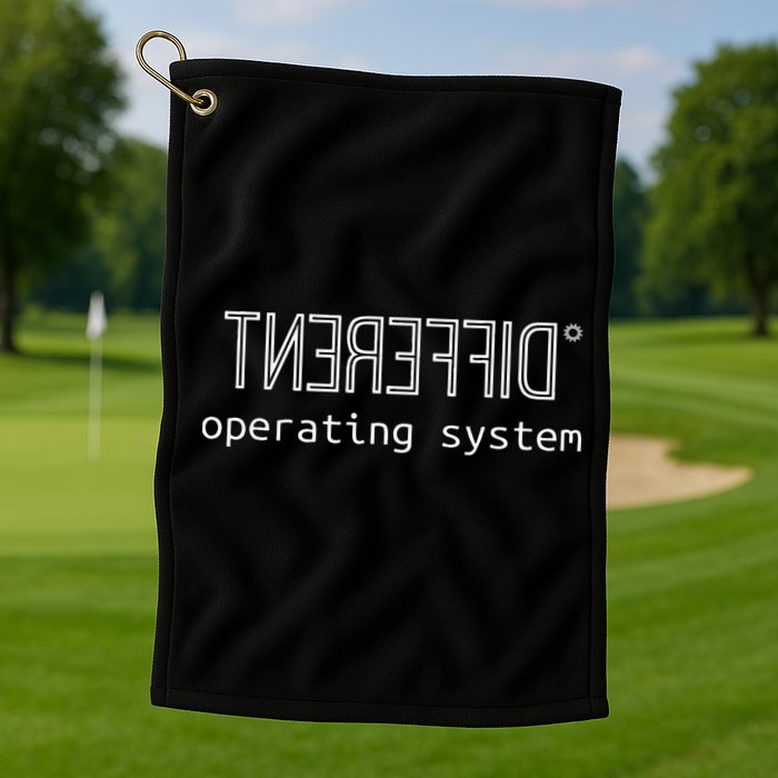 Witty Autism Awareness Computing Different Operating Golf Towel