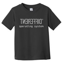 Witty Autism Awareness Computing Different Operating Toddler T-Shirt