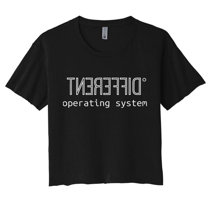 Witty Autism Awareness Computing Different Operating Crop Top