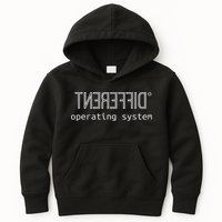 Witty Autism Awareness Computing Different Operating Kids Hoodie