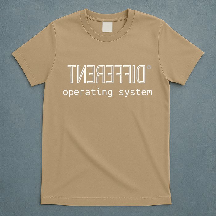 Witty Autism Awareness Computing Different Operating T-Shirt