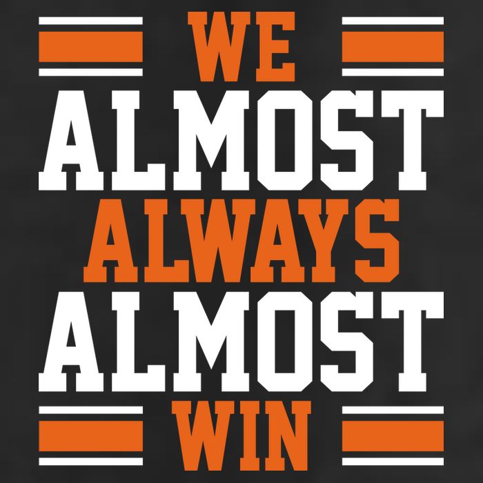 We Almost Always Win Cleveland Football Funny Trucker Hat
