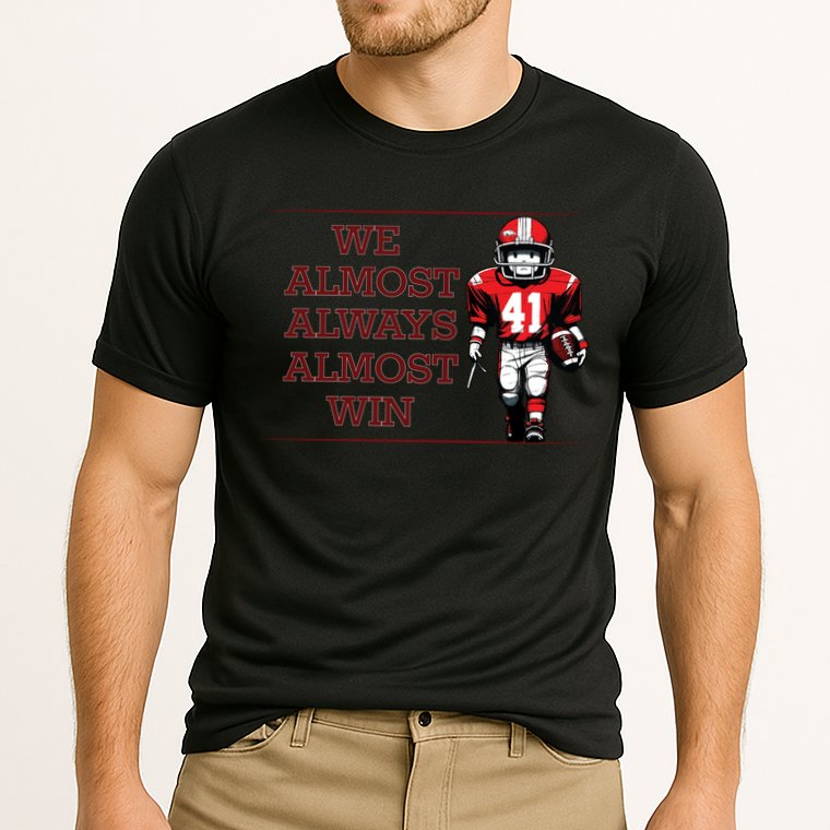 We Almost Always Almost Win Arkansas Performance Shirt