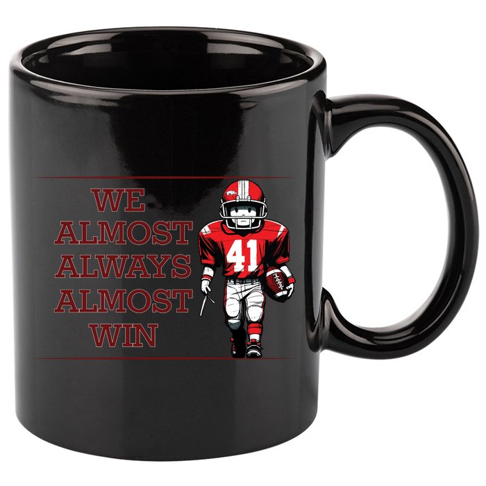 We Almost Always Almost Win Arkansas 11oz C Handle Ceramic Mug