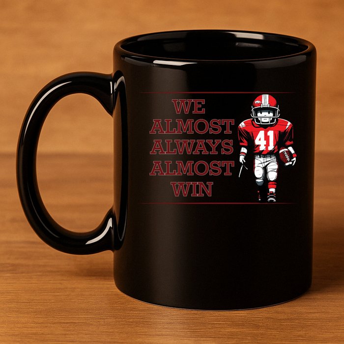 We Almost Always Almost Win Arkansas 11oz C Handle Ceramic Mug