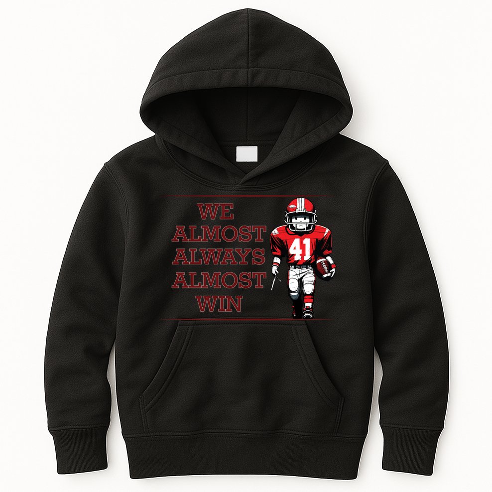 We Almost Always Almost Win Arkansas Kids Hoodie