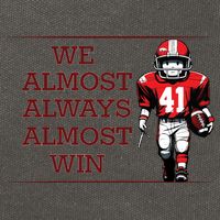 We Almost Always Almost Win Arkansas Cotton Canvas Backpack