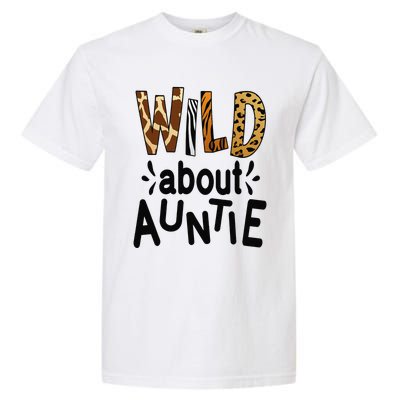 Wild about Auntie I Love My Aunt Garment-Dyed Heavyweight T-Shirt