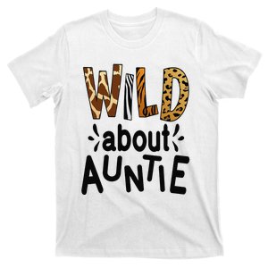 Wild about Auntie I Love My Aunt T-Shirt