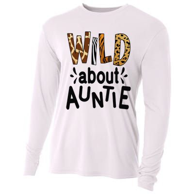 Wild about Auntie I Love My Aunt Cooling Performance Long Sleeve Crew