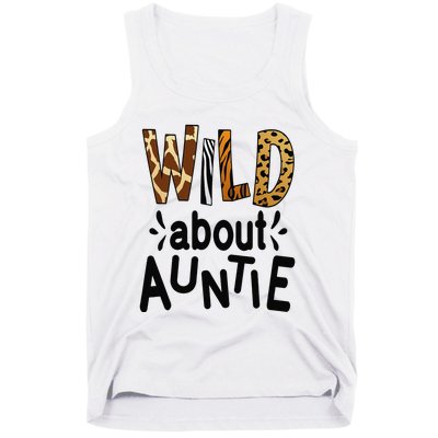 Wild about Auntie I Love My Aunt Tank Top