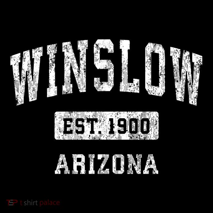 Winslow Arizona Az Vintage Sports Established Kids T-Shirt