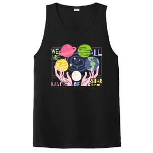 We Are All Made Of Stardust Astronomy Astrology Gift PosiCharge Competitor Tank