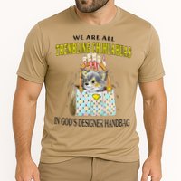We Are All Trembling Chihuahua In GodS Handbag Performance Shirt