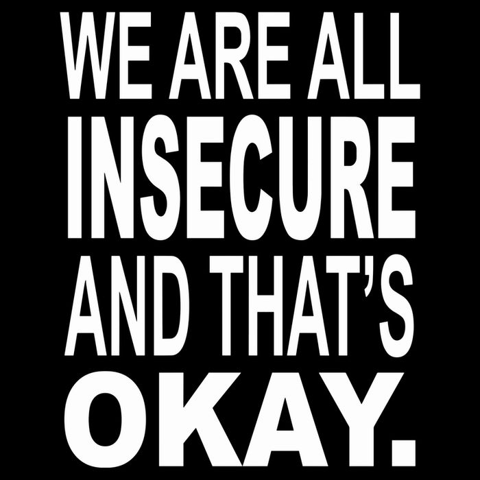 We Are All Insecure And ThatS Okay Drawstring Bag